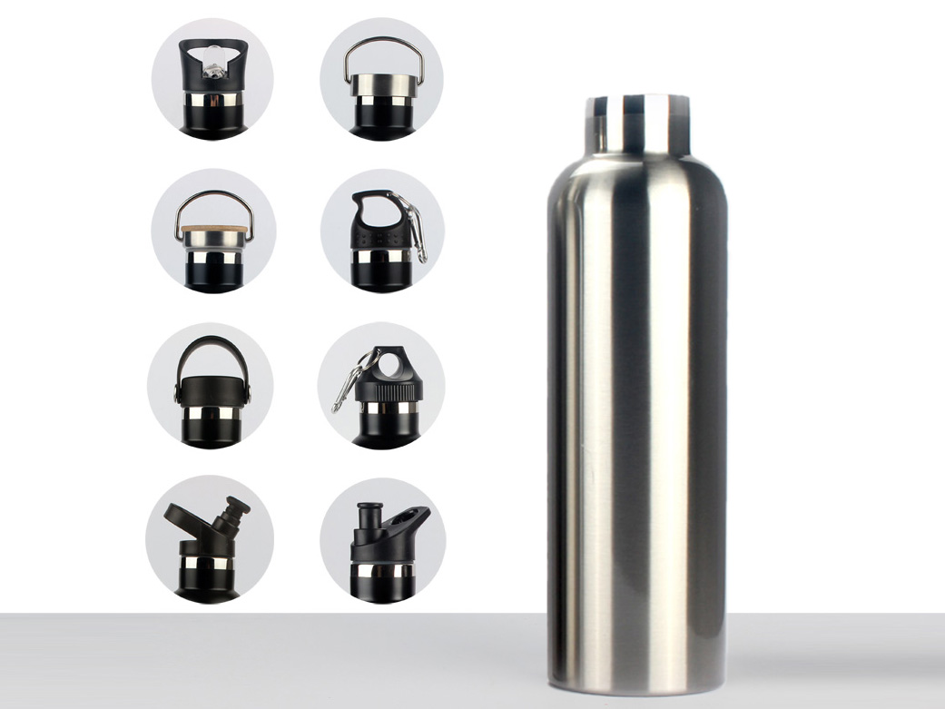 雙層不鏽鋼運動（dòng）水壺壺蓋（gài）