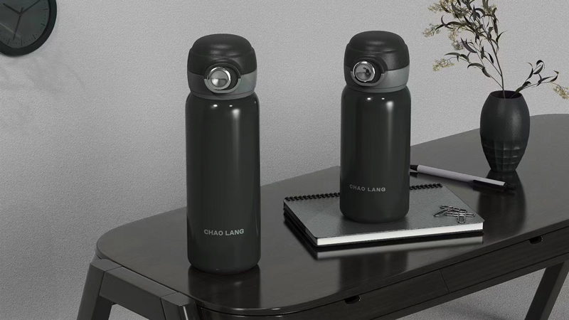 甜甜圈係列(liè)彈跳保溫杯